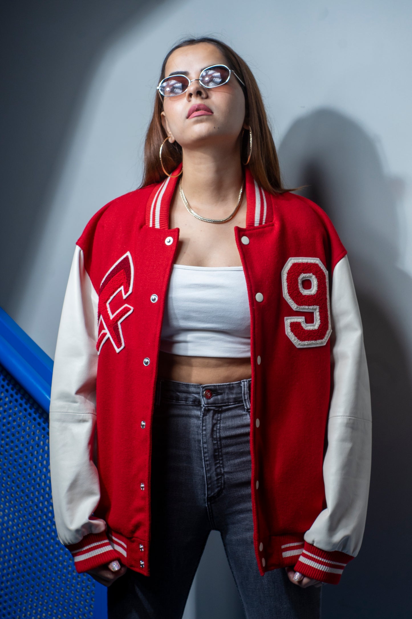 9FIGR VARSITY JACKET