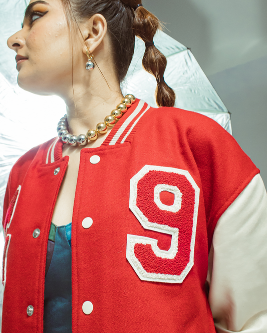 9FIGR VARSITY JACKET