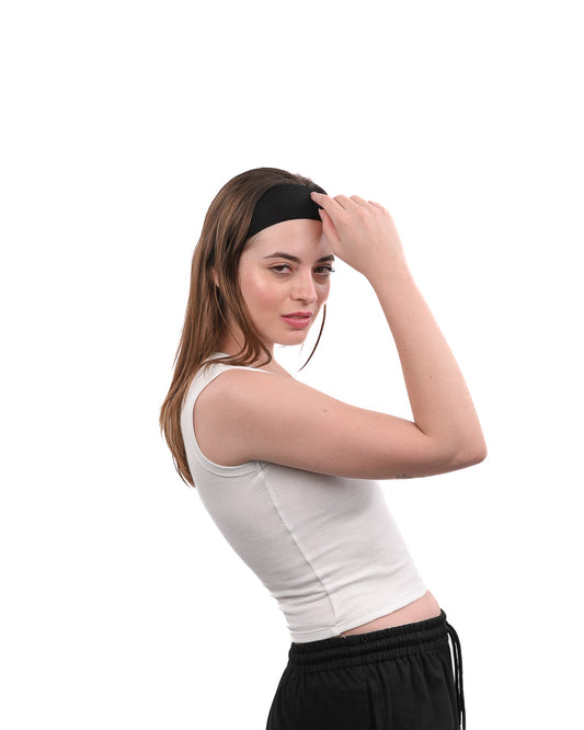 Rib Knit Tank - White