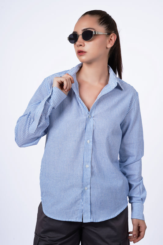 Stripe Shirt - Blue