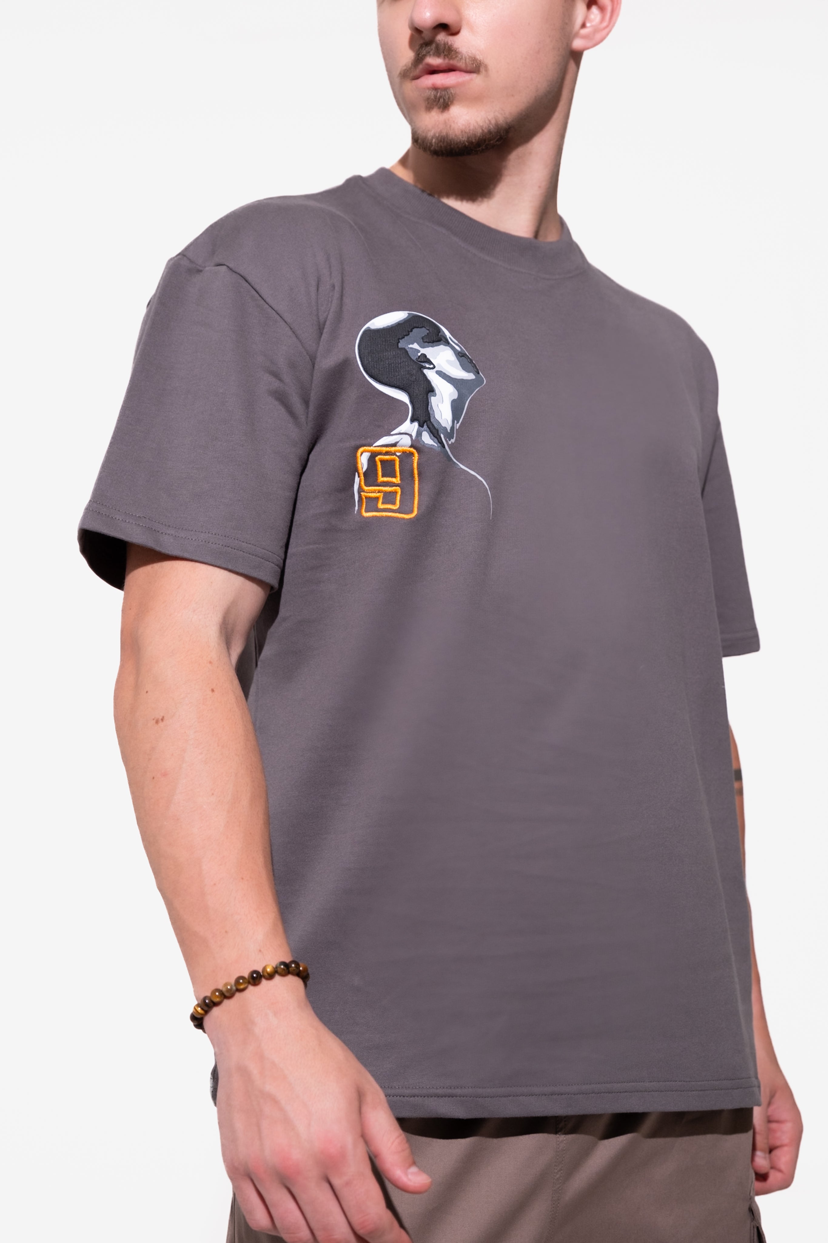 Astro World Tee – Graphite Grey