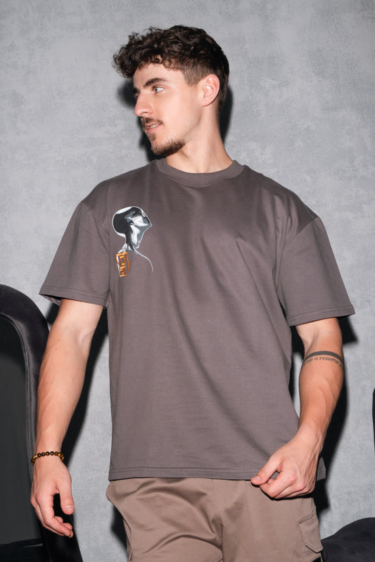 Astro World Tee – Graphite Grey