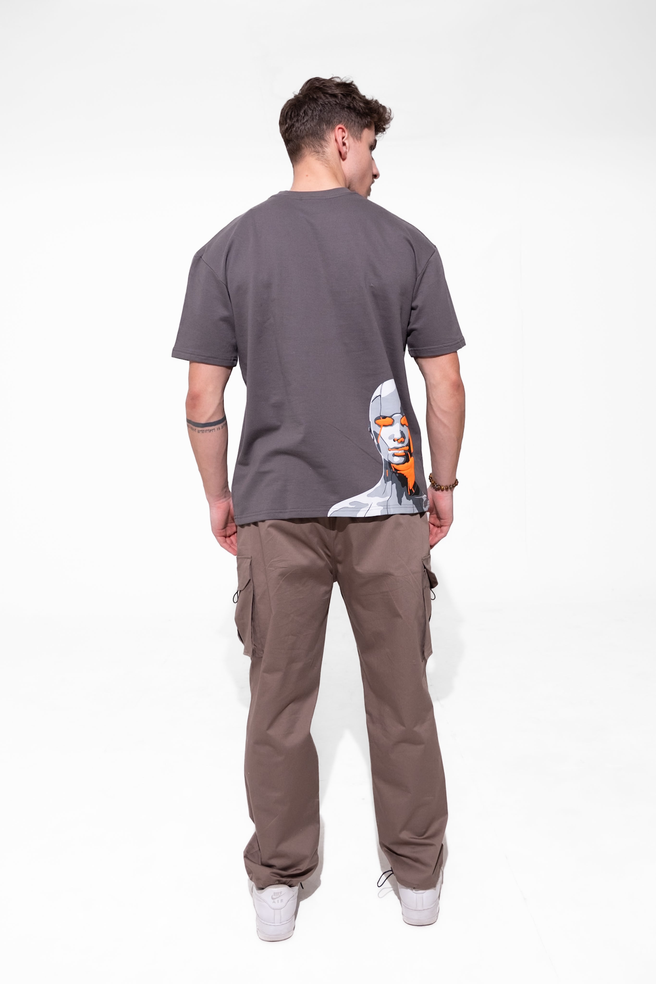 Astro World Tee – Graphite Grey