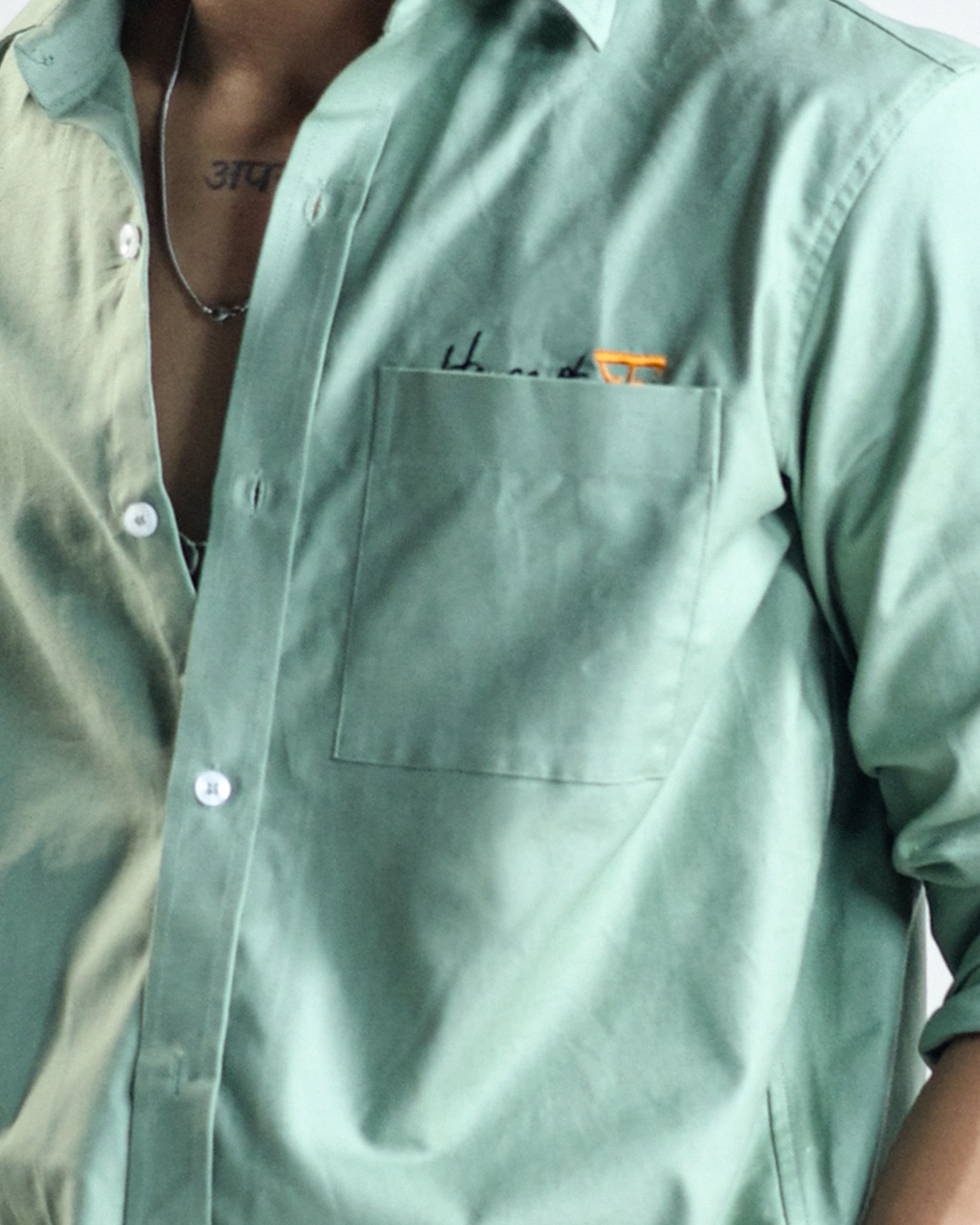 Oxford Shirt - Sage Green