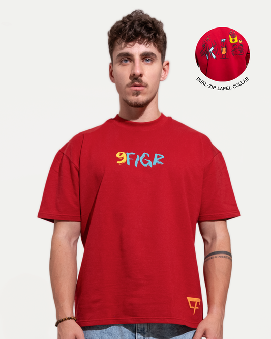 IYKYK Tee – Vibrant Crimson