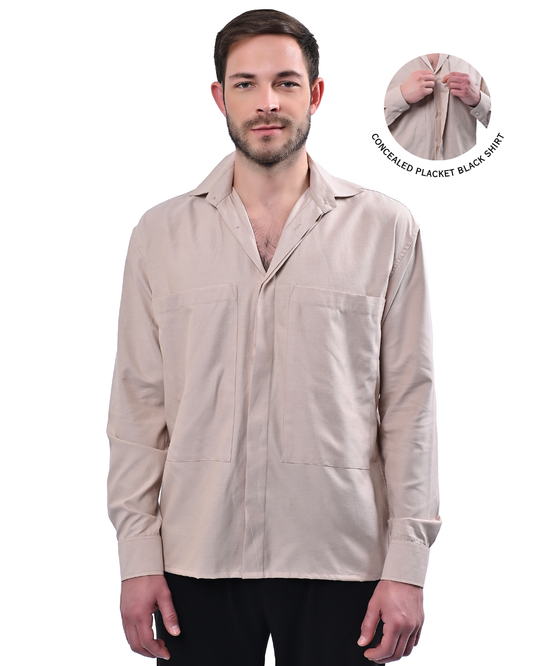 Sand Stone - Double Pocket Shirt