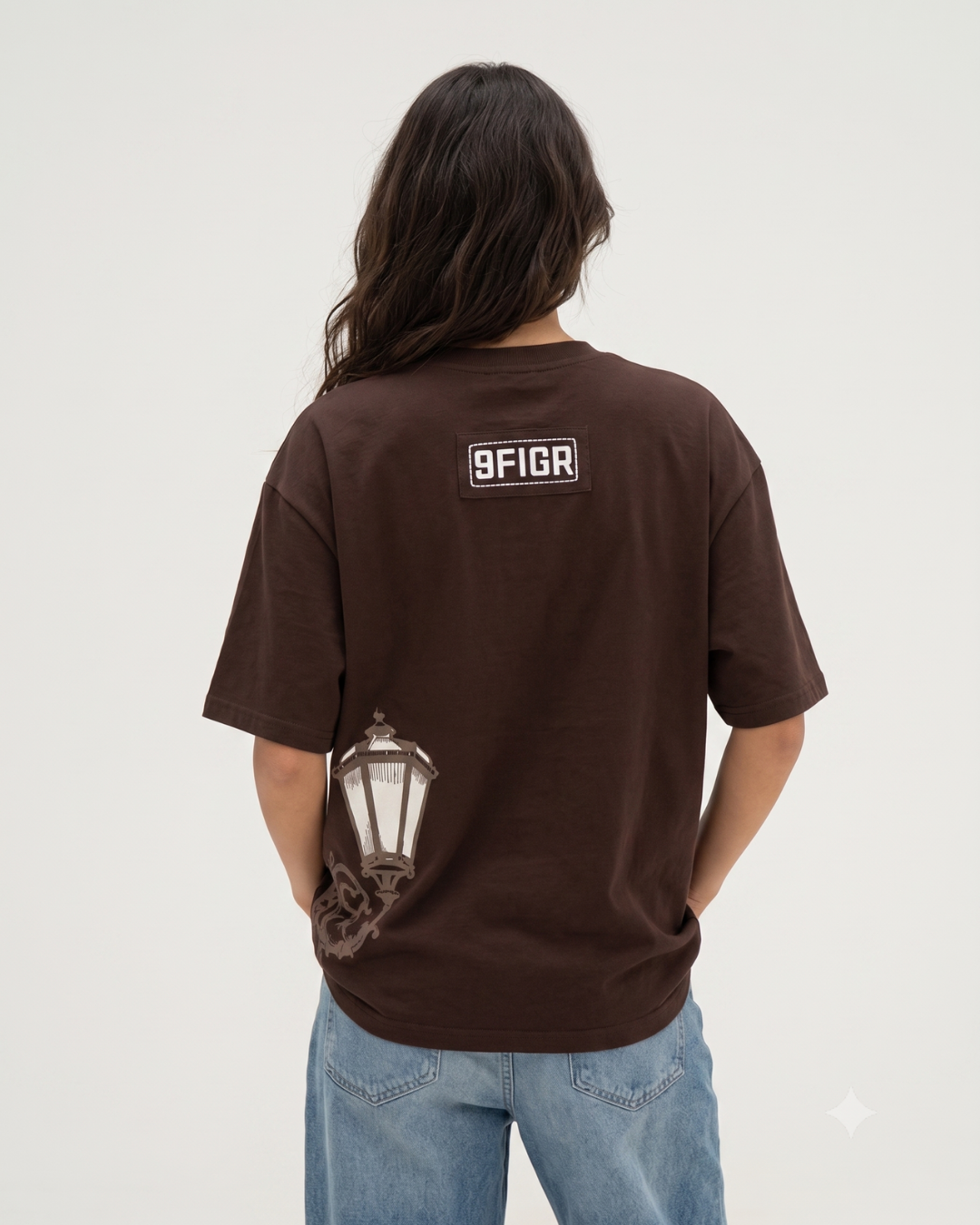 Upside Down Tee – Rich Brown Hue