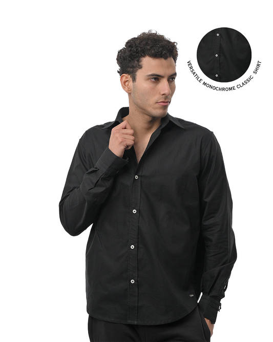 OXFORD SHIRT - BLACK