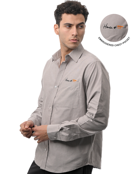Oxford Shirt - Grey