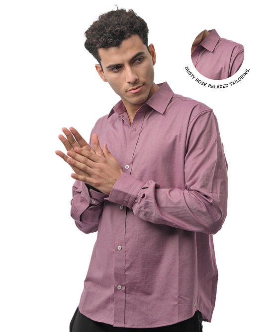 OXFORD SHIRT - MAUVE