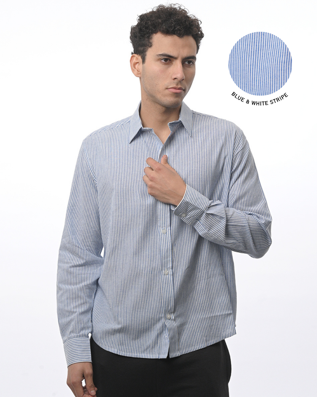 Stripe Shirt - Blue