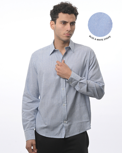 Stripe Shirt - Blue
