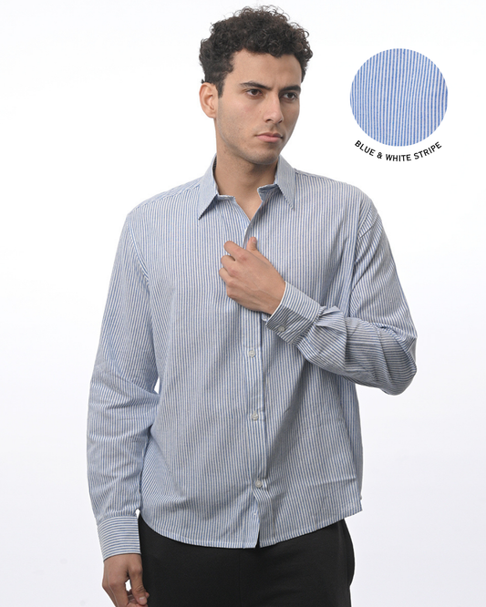 Stripe Shirt - Blue