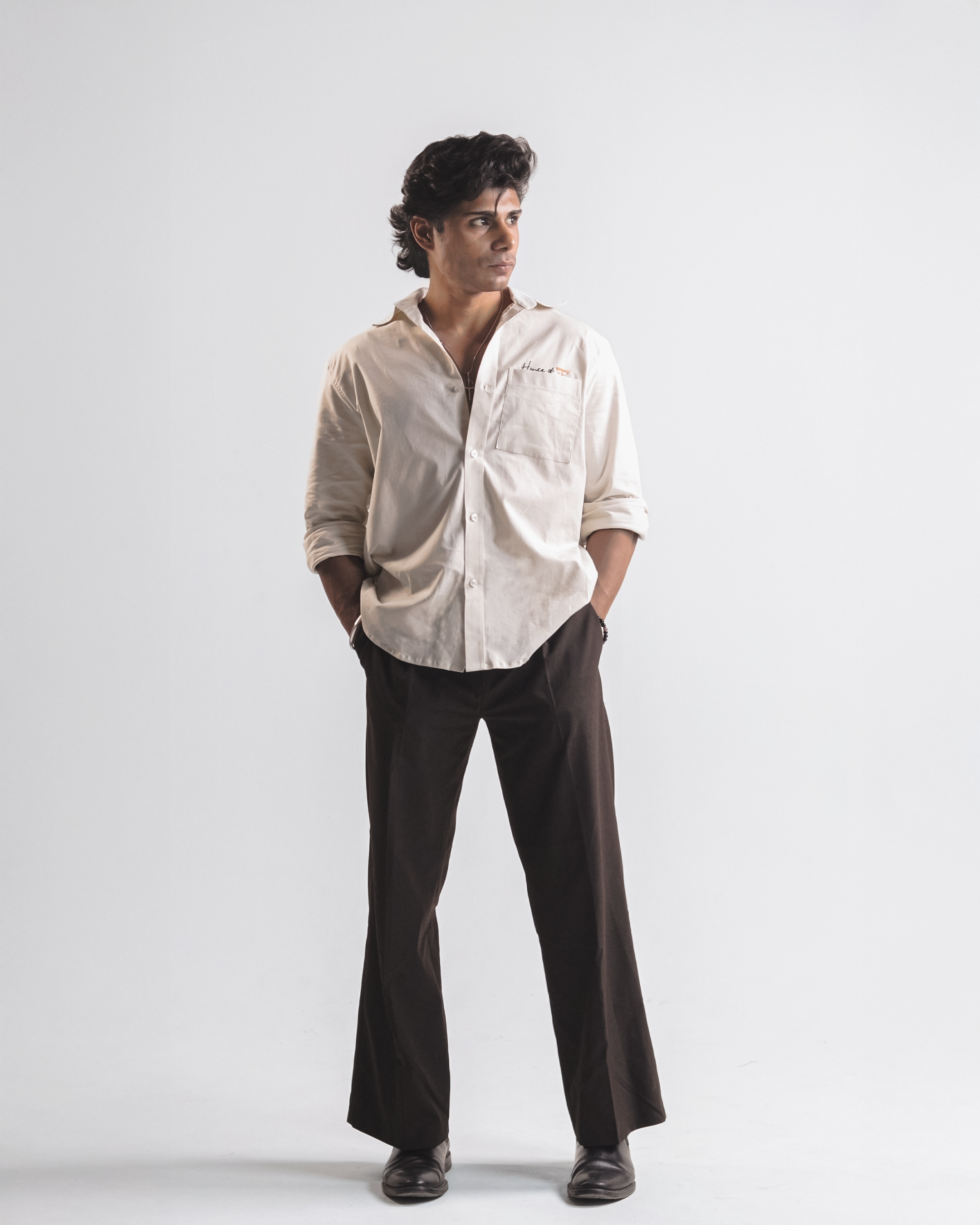 Oxford Shirt - Cream