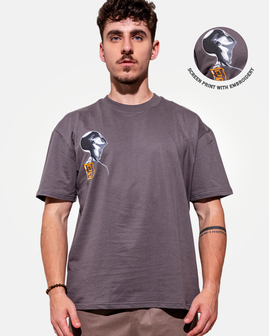 Astro World Tee – Graphite Grey