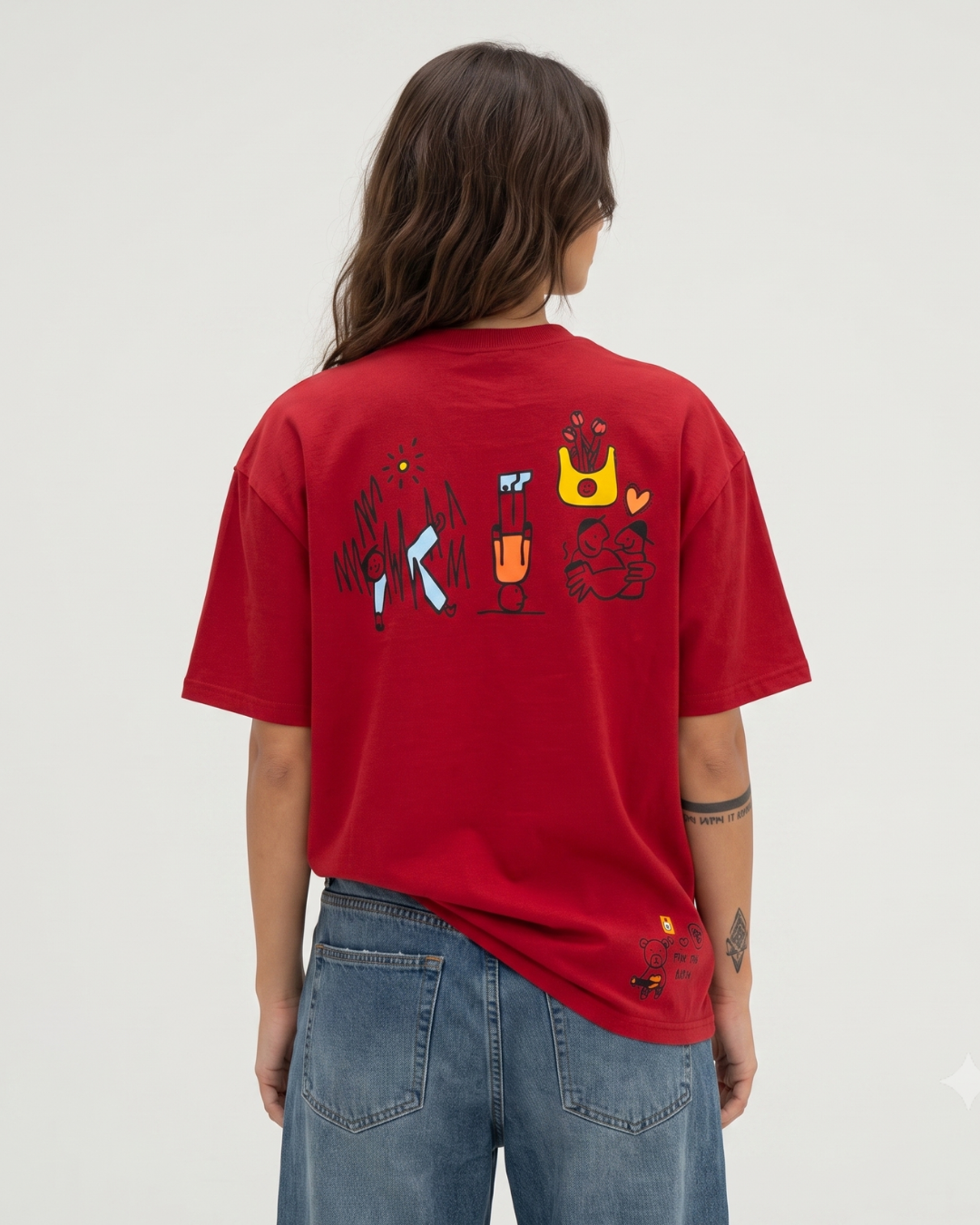 IYKYK Tee – Vibrant Crimson