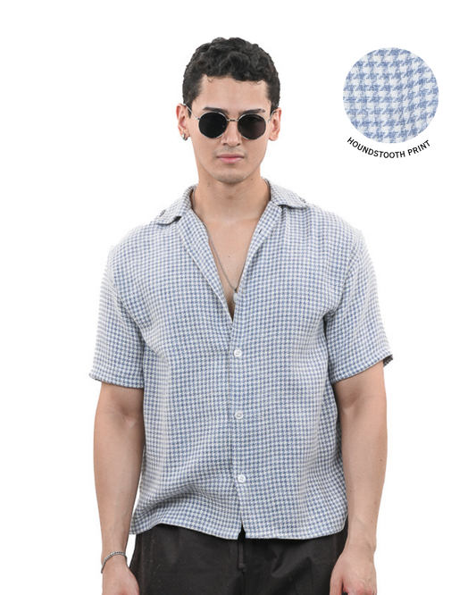 Blue Drift Summer Shirt