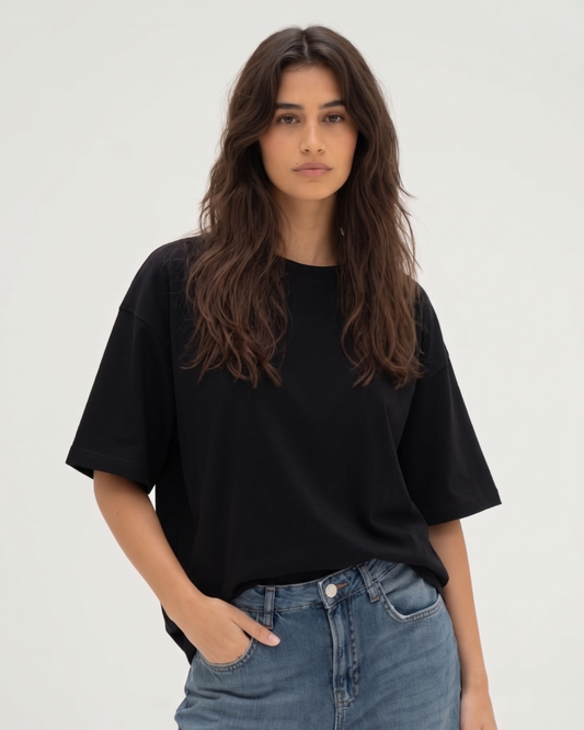 Signature Black Tee