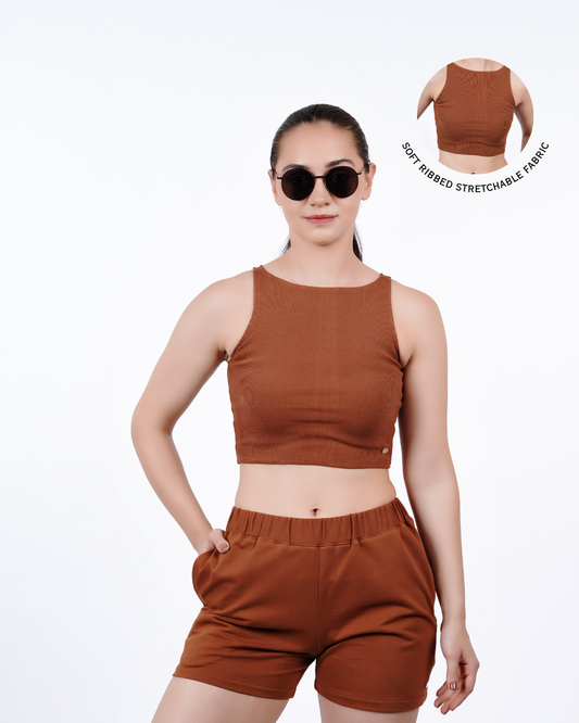 High Shoulder - Brown