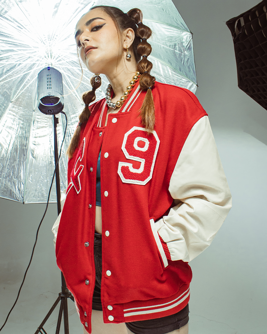 9FIGR VARSITY JACKET