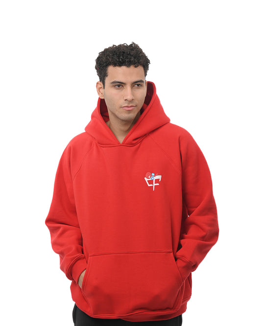 Ice Cream Truck Hoodie - Red