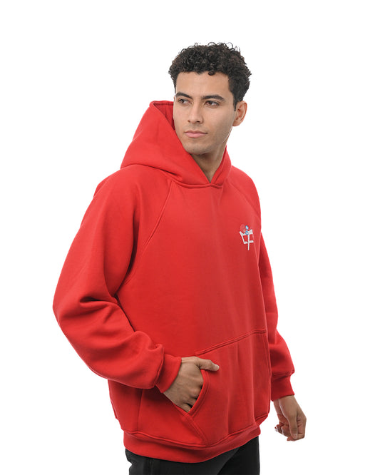 Ice Cream Truck Hoodie - Red