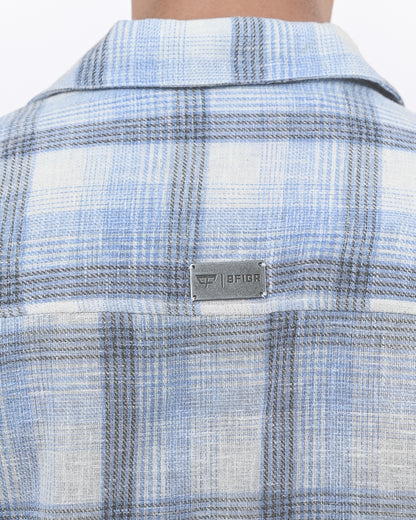 Sky Grid Summer Shirt
