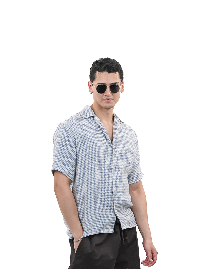 Blue Drift Summer Shirt