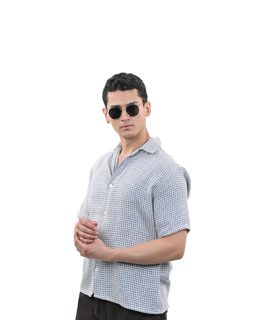 Blue Drift Summer Shirt