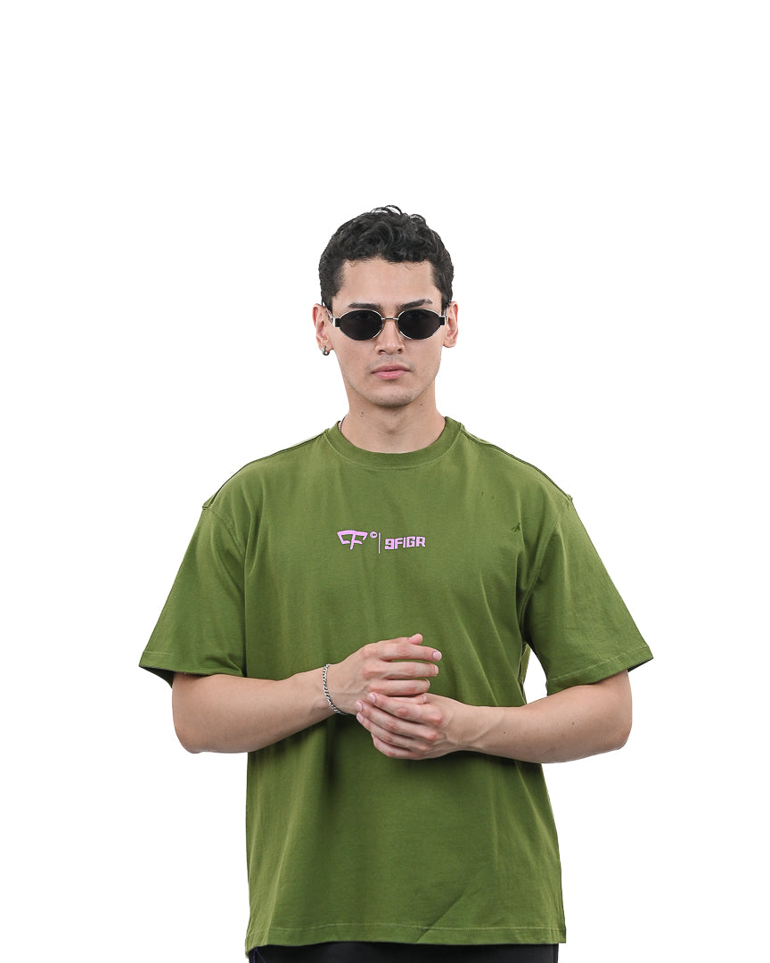 SALMON LOGO TEE