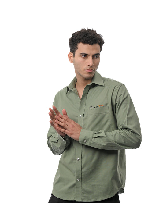 Oxford Shirt - Sage Green