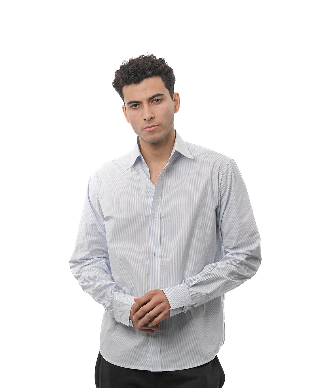 Small Stripe Shirt - blue