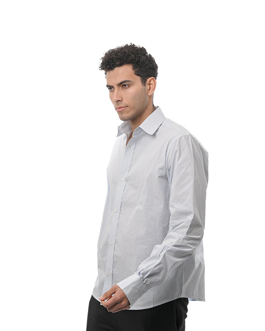 Small Stripe Shirt - blue