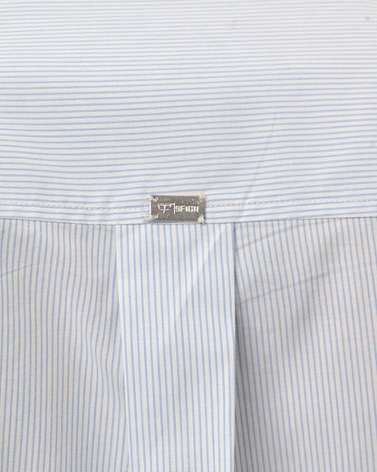 Small Stripe Shirt - blue