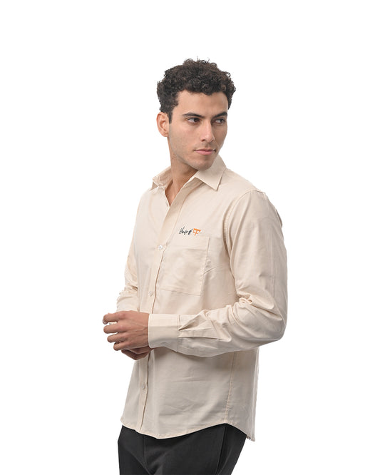 Oxford Shirt - Cream