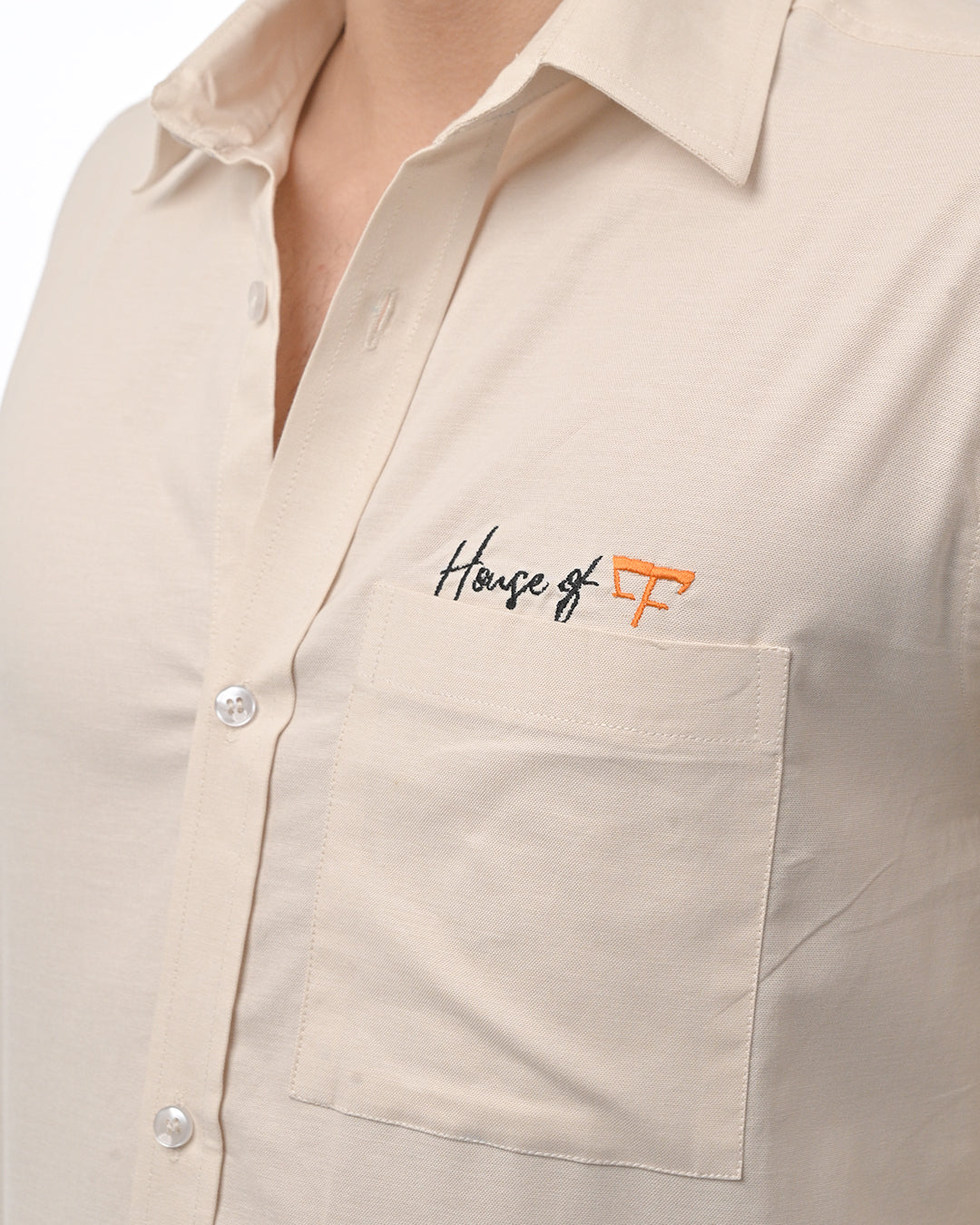 Oxford Shirt - Cream