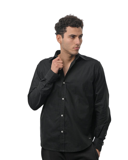 OXFORD SHIRT - BLACK