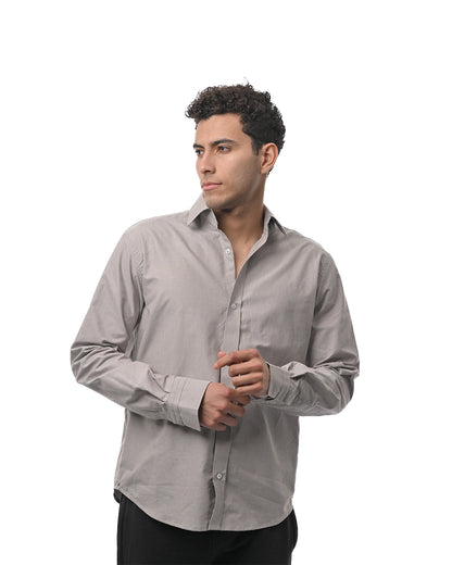 OXFORD SHIRT - GREY