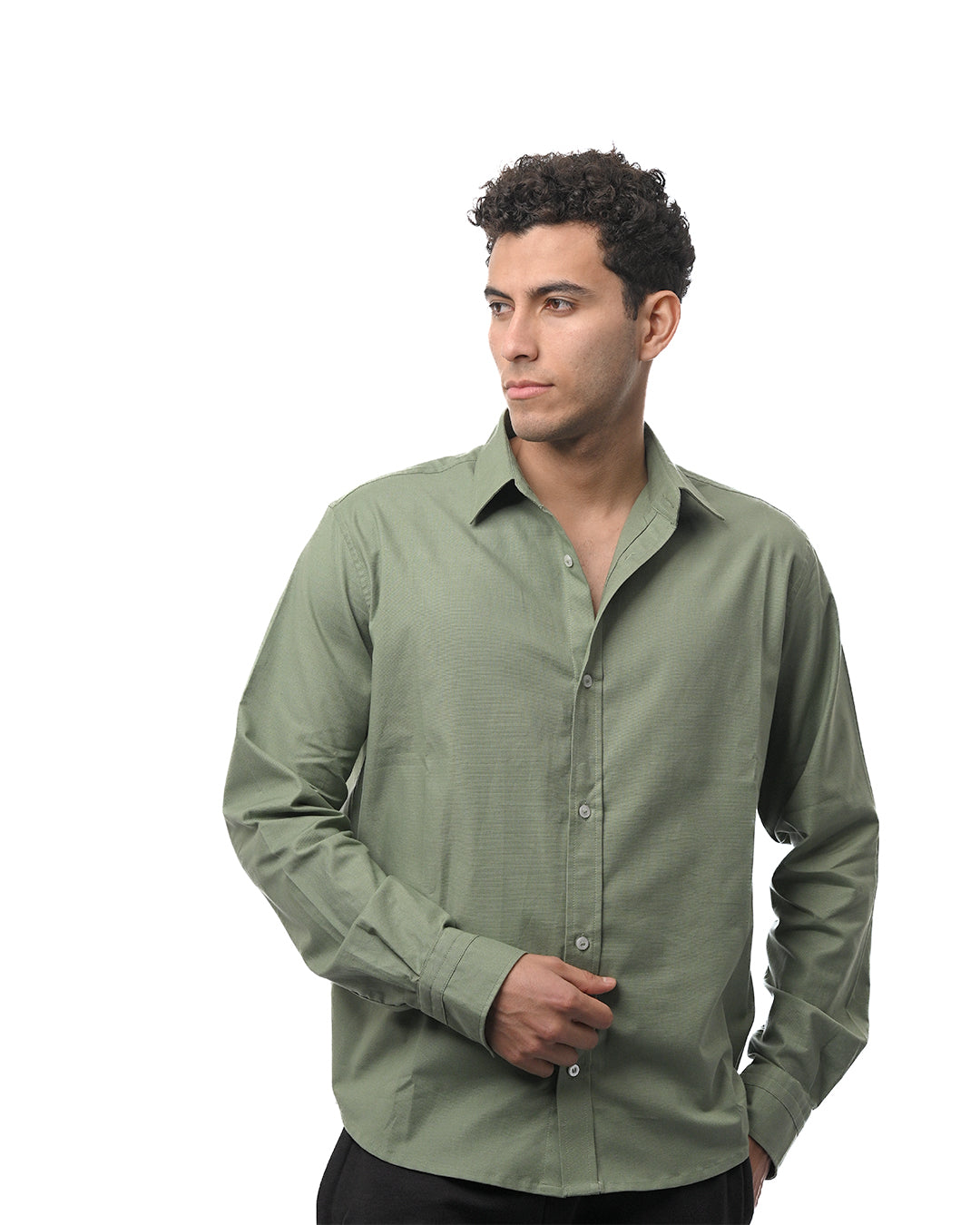 OXFORD SHIRT - SAGE GREEN