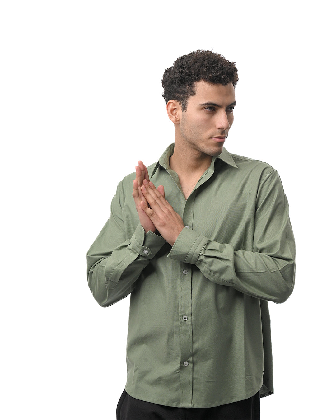 OXFORD SHIRT - SAGE GREEN