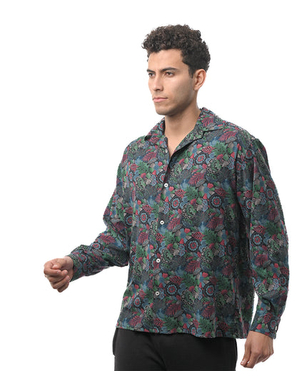 The Midnight Botanical Shirt