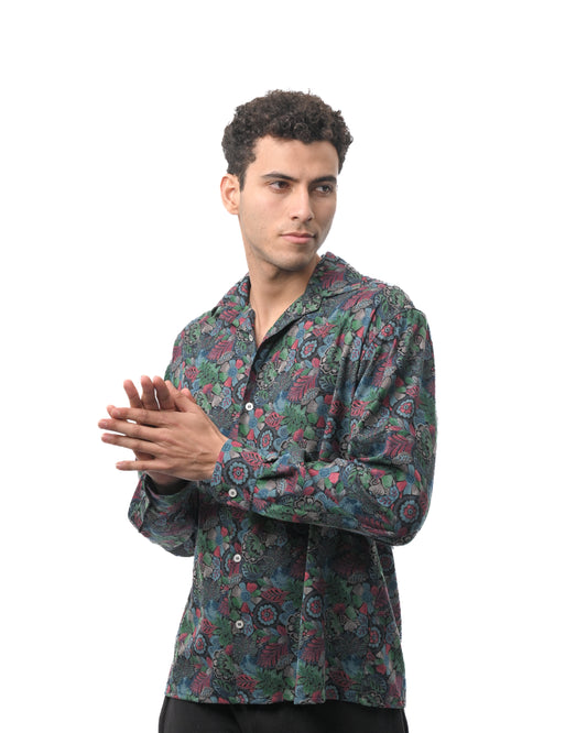 The Midnight Botanical Shirt