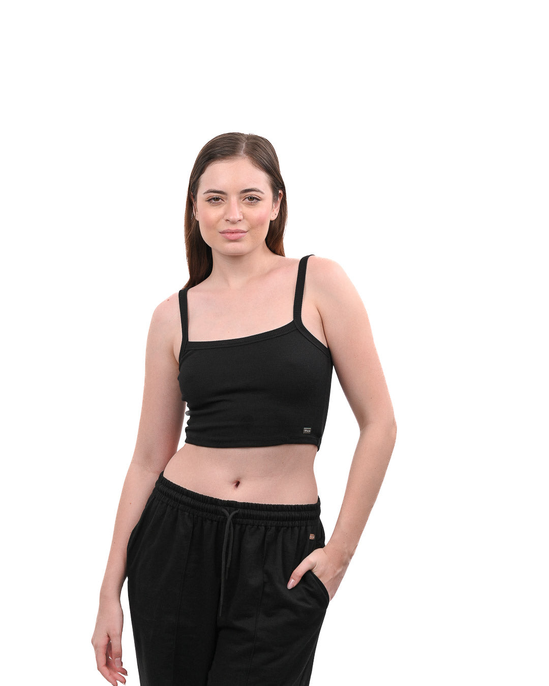 Spaghetti Tank - Black