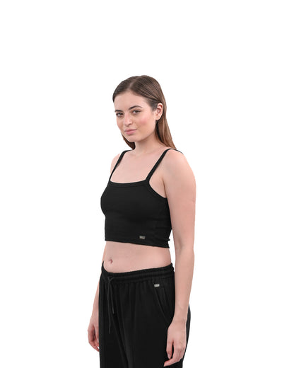 Spaghetti Tank - Black