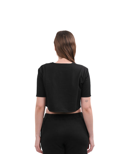 Terry Metal Logo Shirt- Black