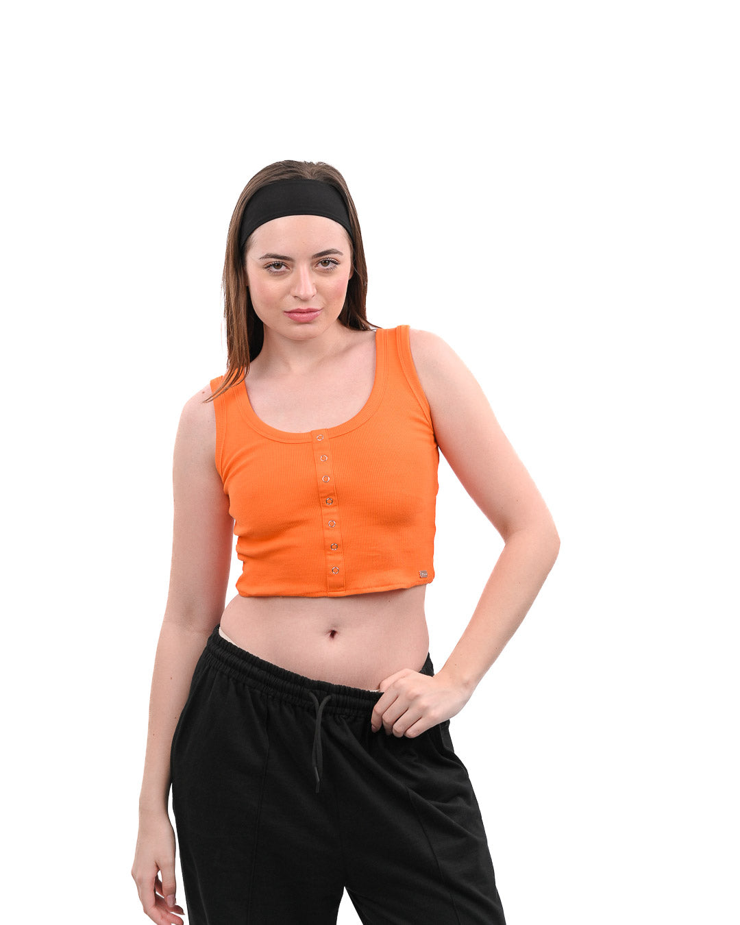 Tangerine Snap Tank