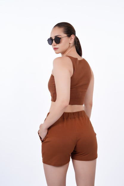 High Shoulder - Brown