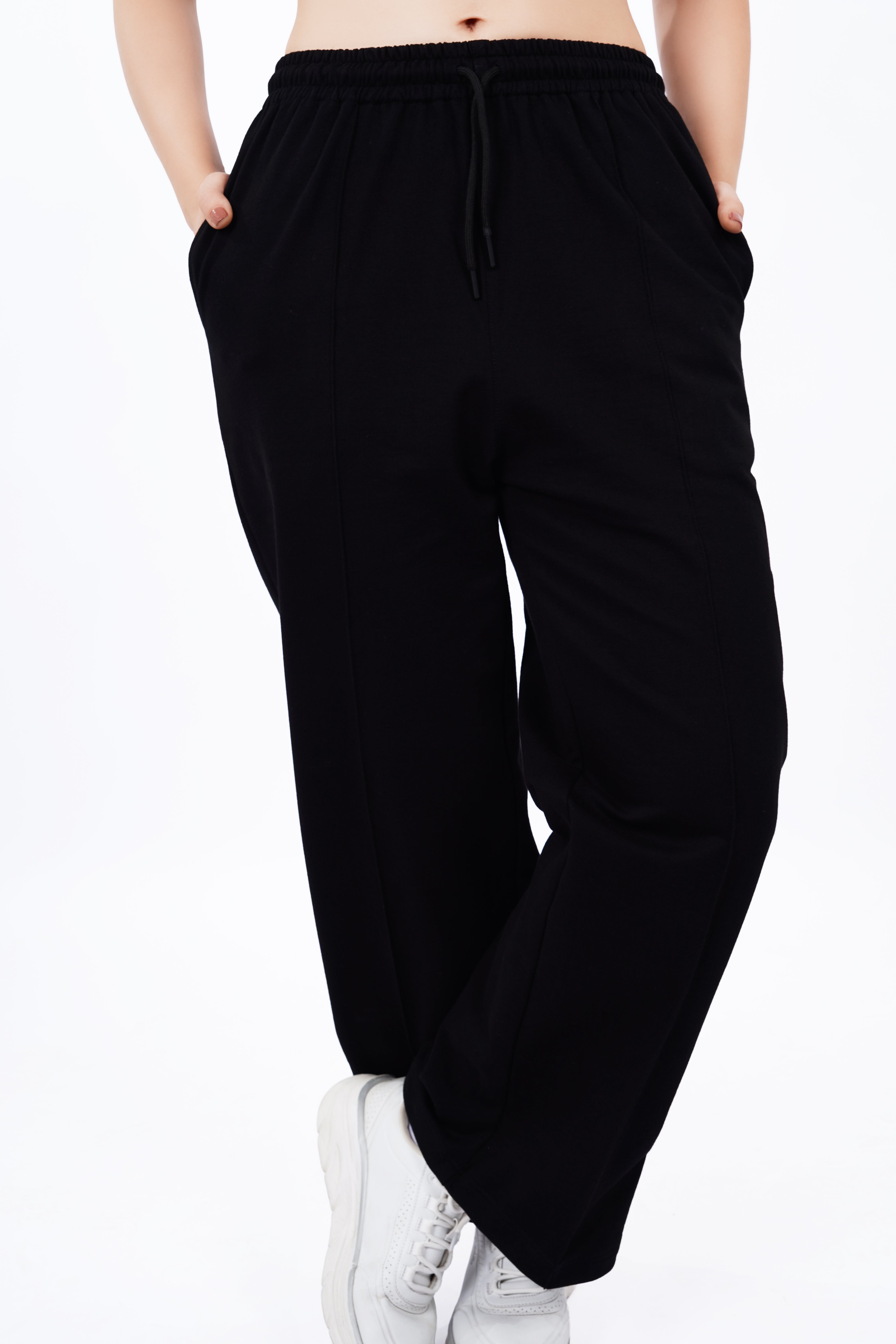 Slit Pants - Black