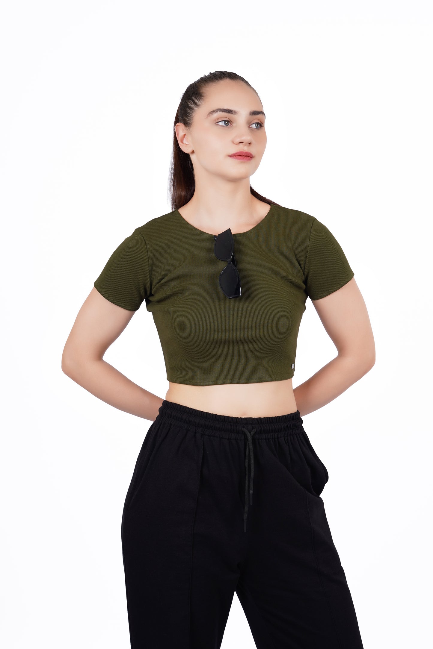 Baby Crop Top - Green