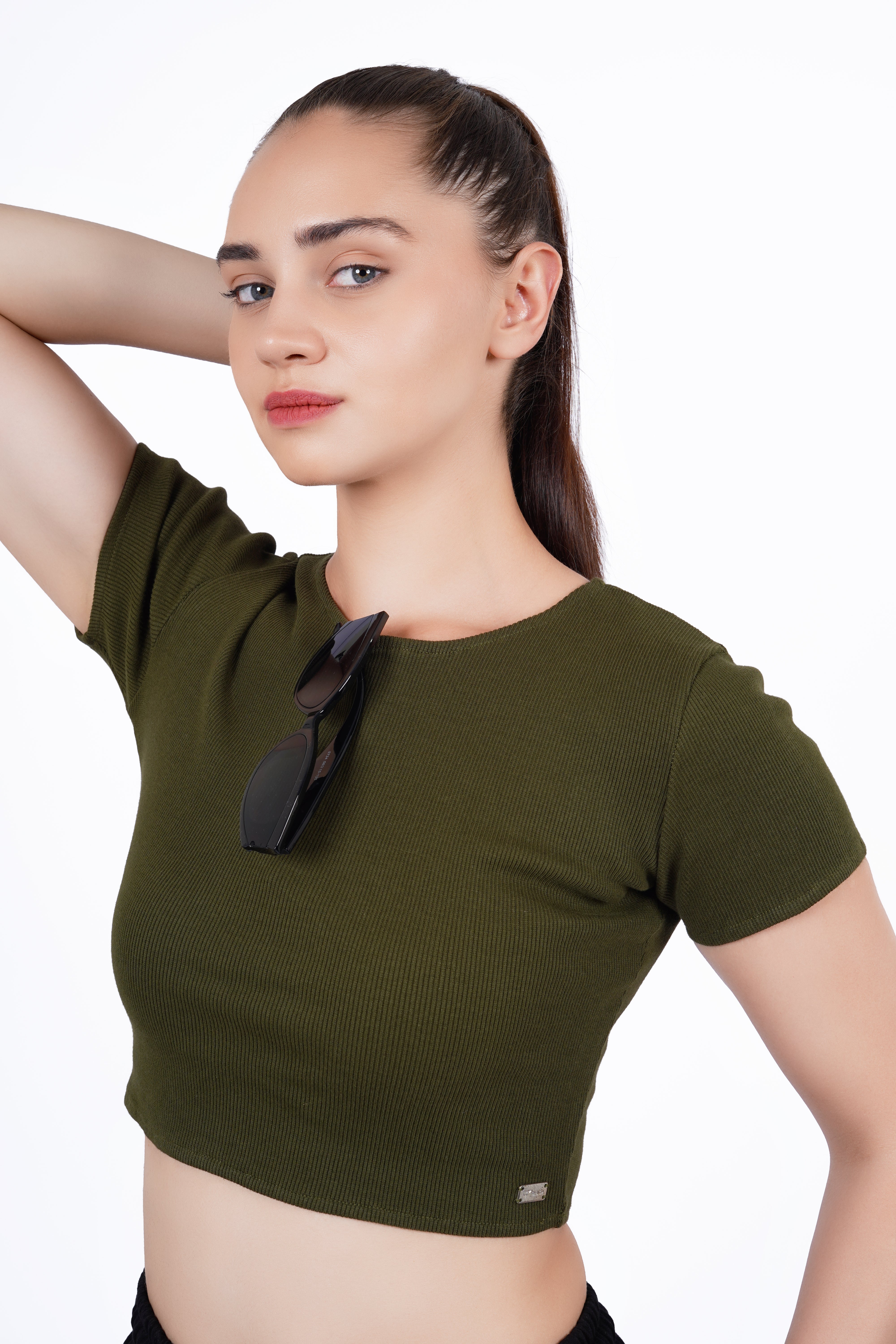Baby Crop Top - Green